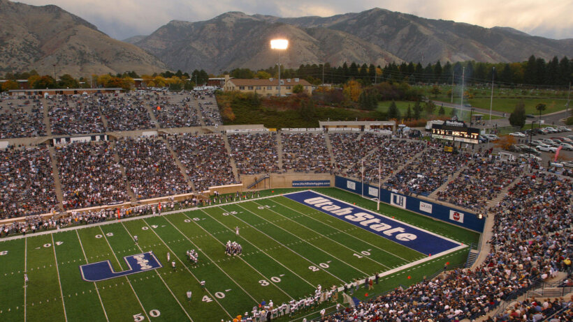 Utah State University Turf Football Field