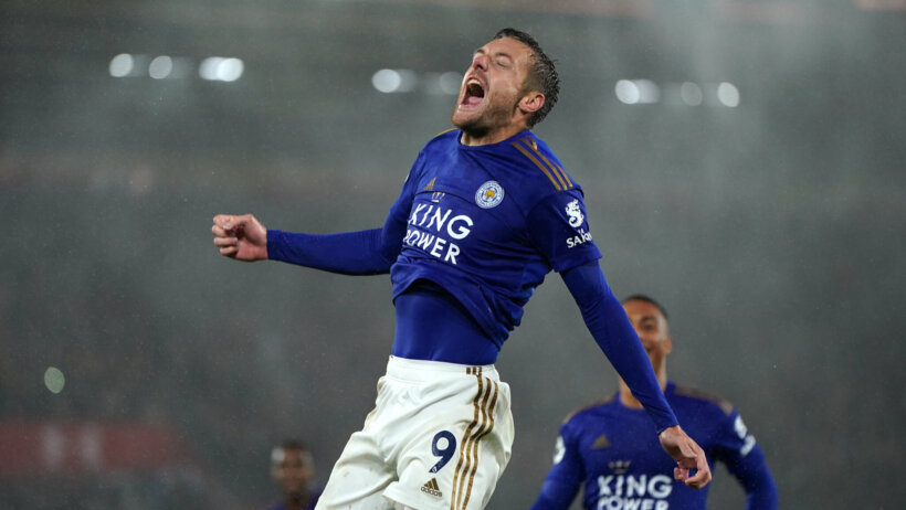 Jamie Vrady has scored nine EPL goals in 2019-20.