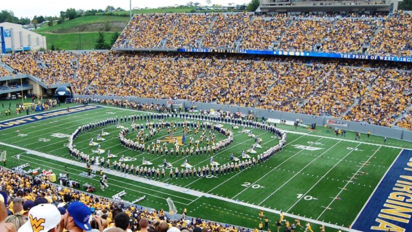 Milan Puskar Stadium in Morgantown