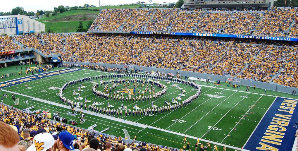 Milan Puskar Stadium in Morgantown
