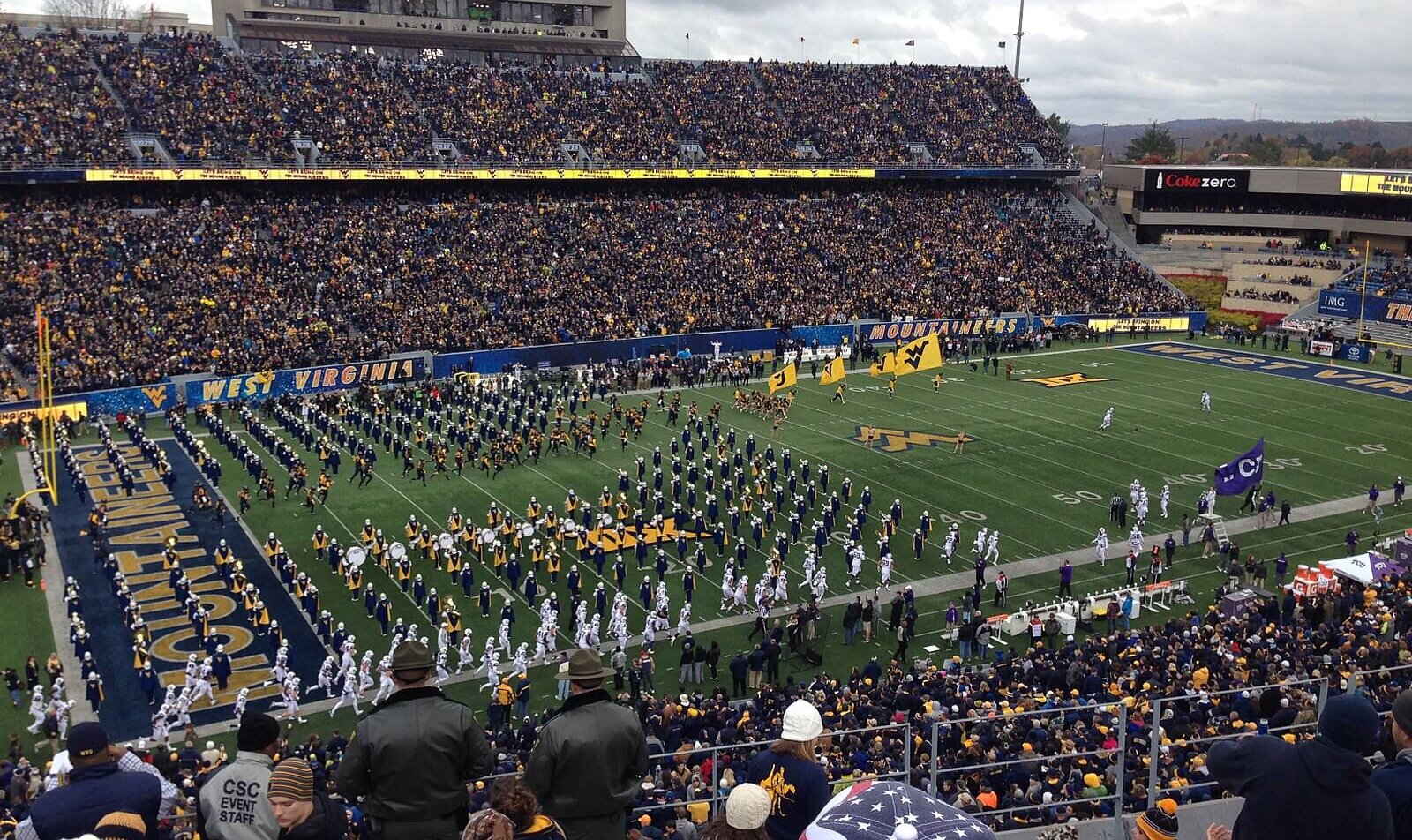 West Virginia Mountaineers at Milan Puskar Stadium