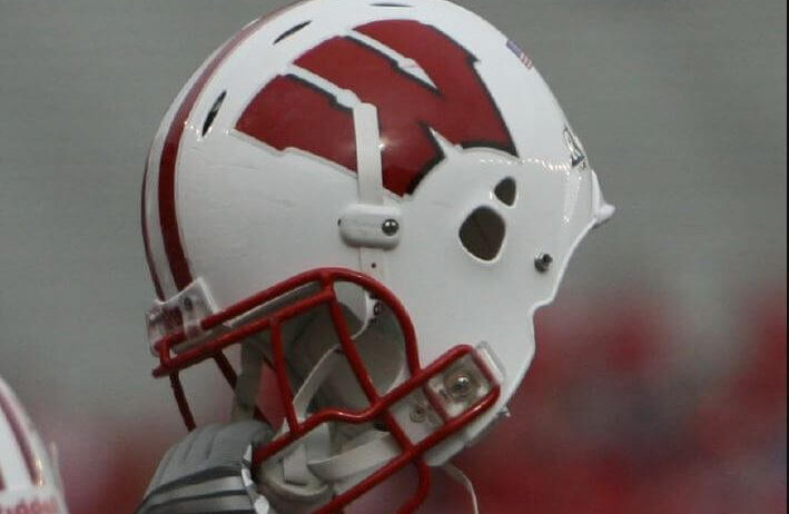 Wisconsin Badgers football helmet