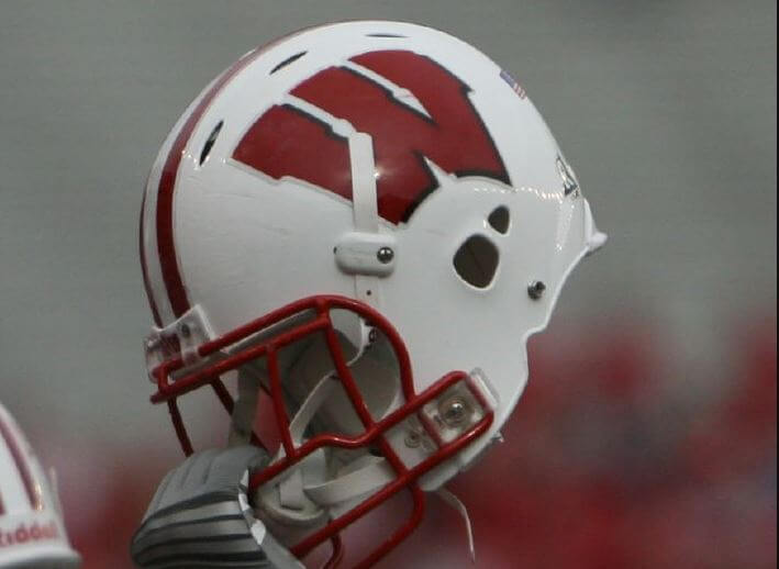 Wisconsin Badgers football helmet