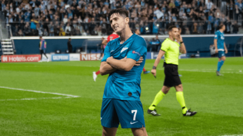 Zenit St Petersburg win in Benfica