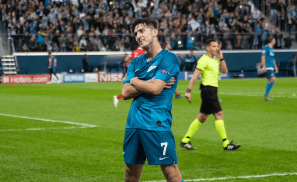 Zenit St Petersburg win in Benfica