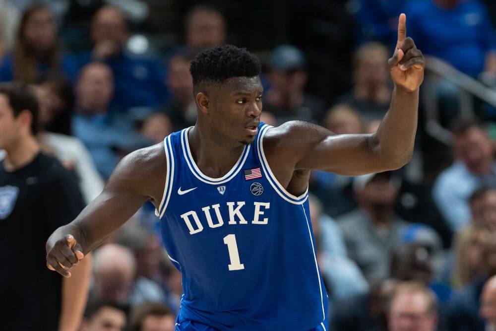 Zion Williamson Duke Blue Devils