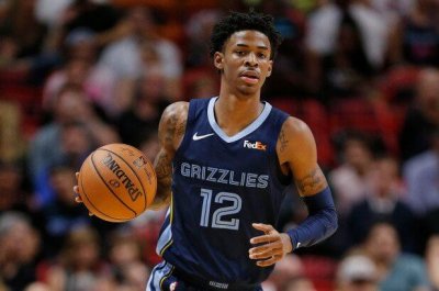 Ja Morant on court