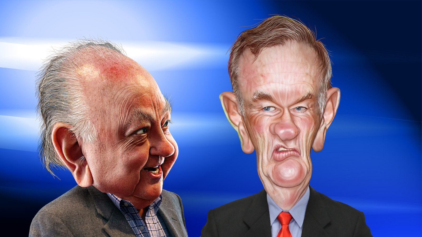 Roger Ailes and Bill O'Reilly - the two most recent Fox casualties