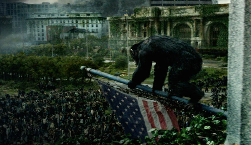 Apes run a muck in New York