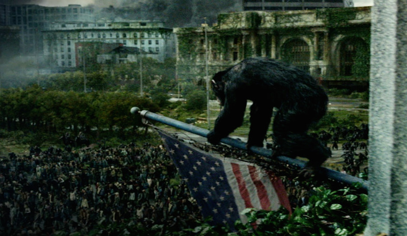 Apes run a muck in New York