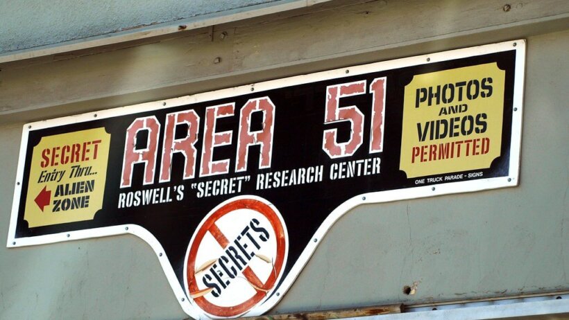 Area 51 sign