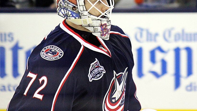 Columbus goalie Sergei Bobrovsky