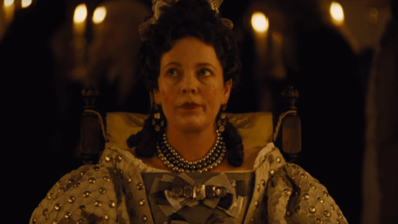 Olivia Colman in The Favourite
