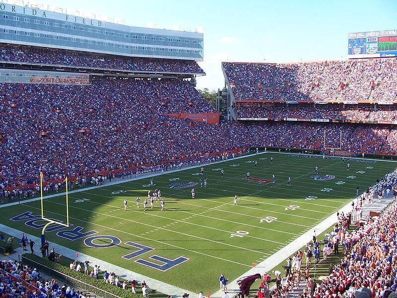 Florida Gators stadium.