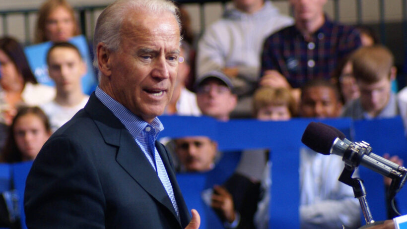 Joe Biden campaigning