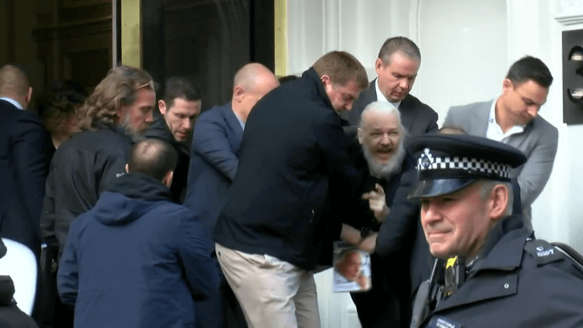 Julian Assange arrested