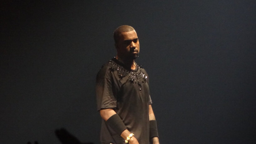 Kanye West on stage
