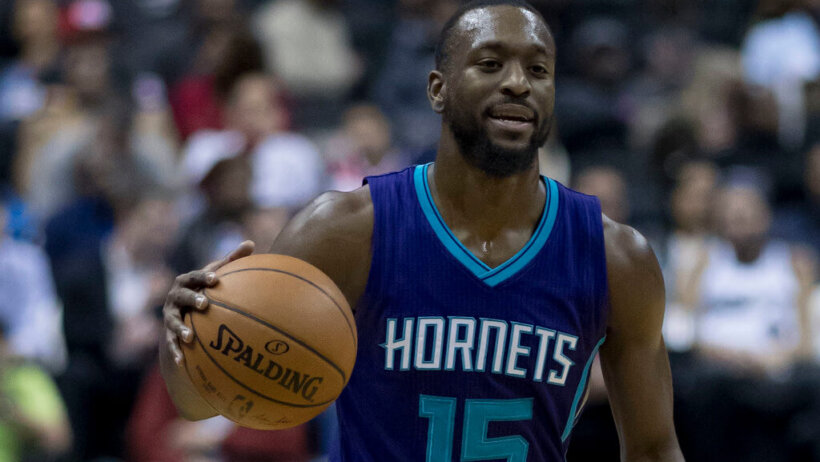 Kemba Walker with the Charlotte Hornets.