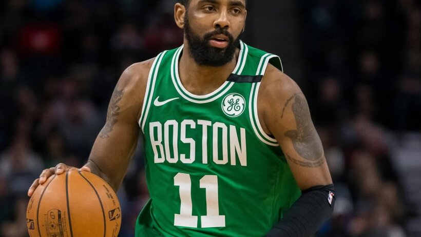 Kyrie Irving dribbling