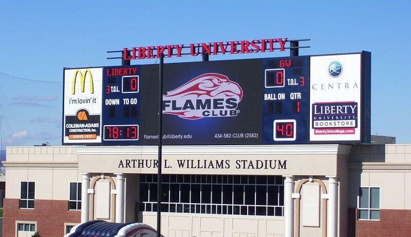 Liberty University football stadium