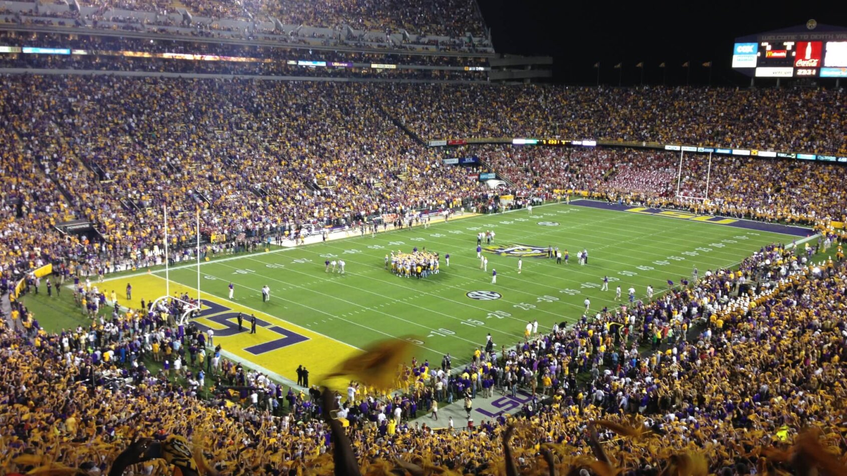 LSU Tigers home stadium