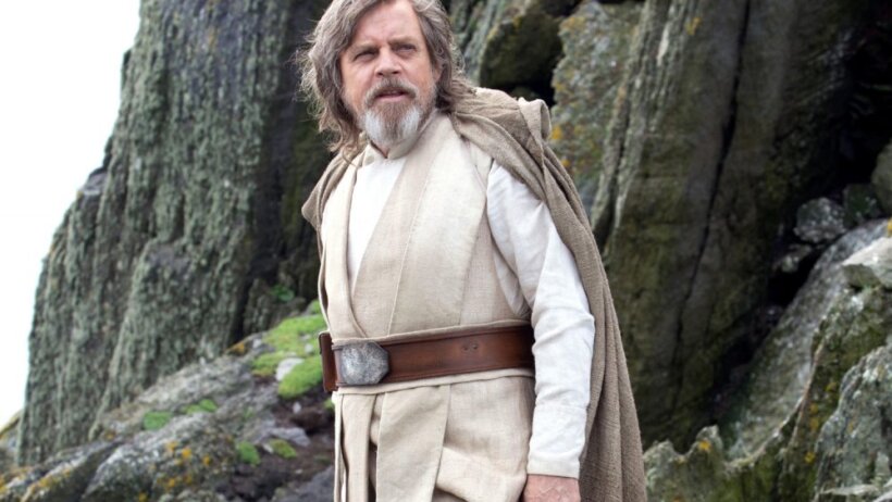 Mark Hamill as Luke Skywalker in Star Wars Episode 8