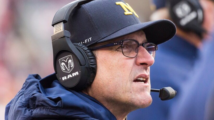 Jim Harbaugh confused