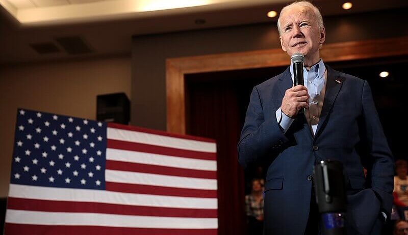 Joe Biden speaking