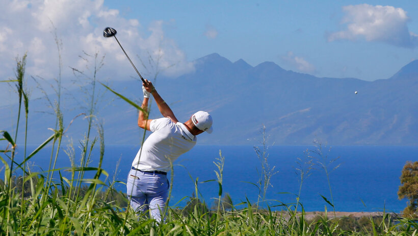 Justin Thomas driving