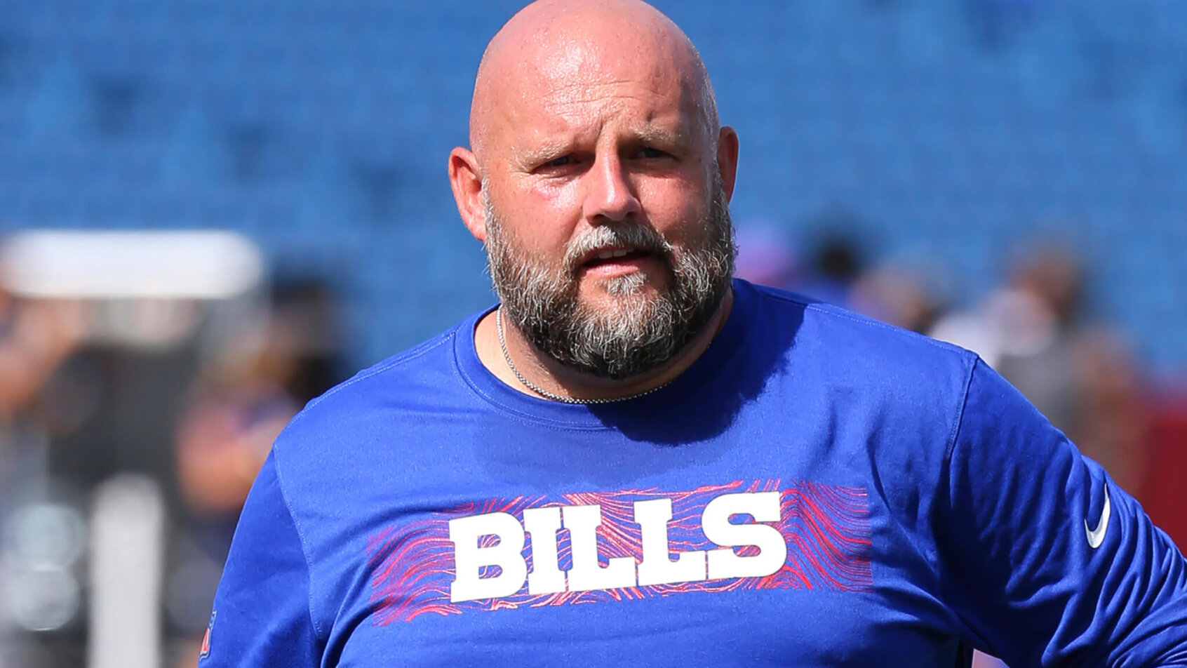 Buffalo Bills offensive coordinator Brian Daboll