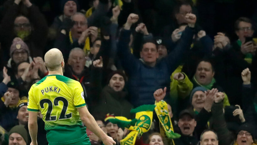 Norwich City's Teemu Pukki
