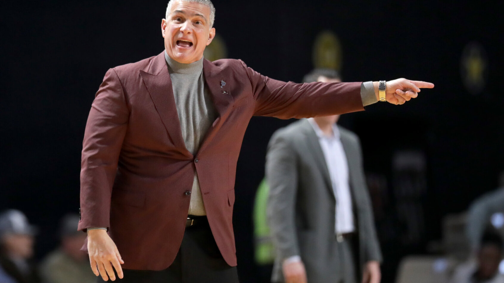Frank Martin yelling