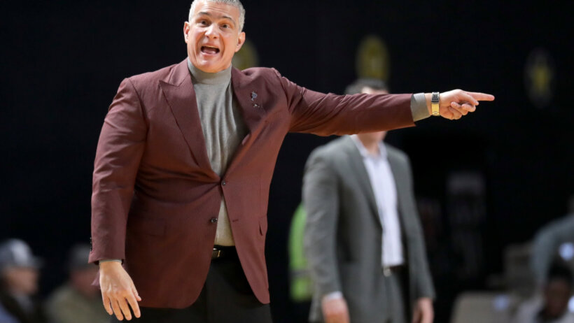 Frank Martin yelling