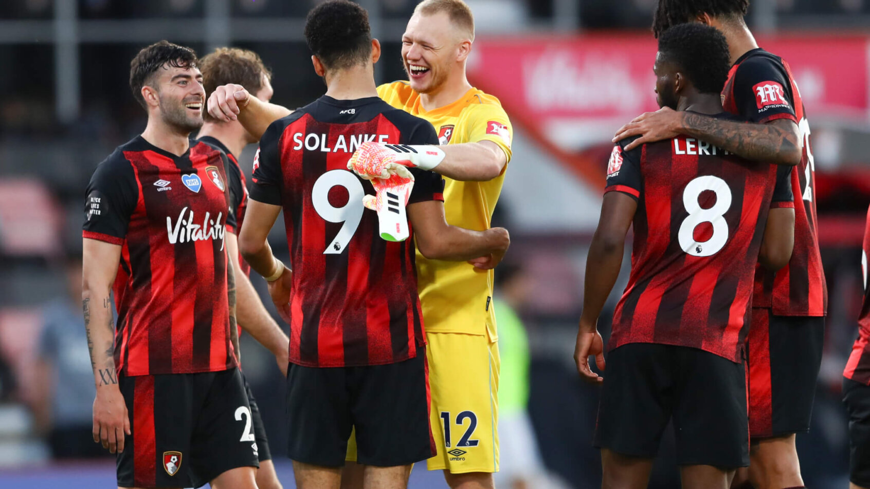 Bournemouth's goalkeeper Aaron Ramsdale