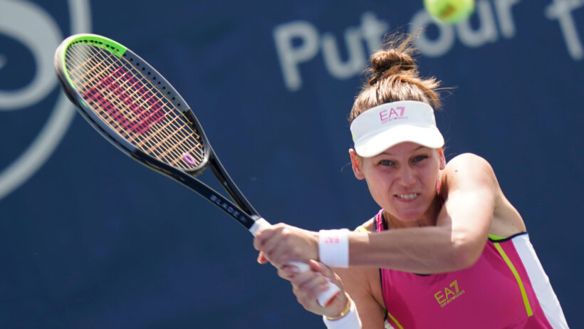Veronika Kudermetova, of Russia