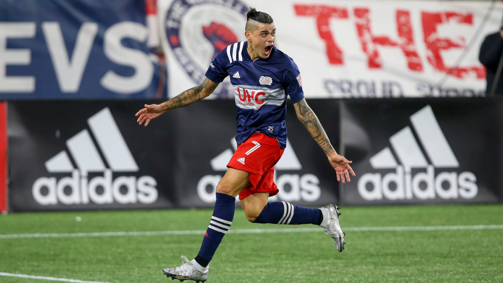 Gustavo Bou of the New England Revolution