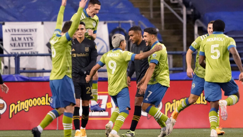 Raul Ruidiaz of the Sounders