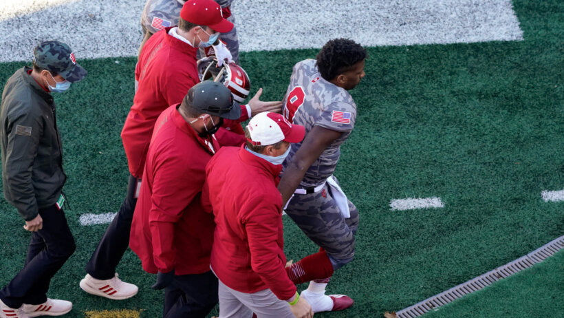 Michael Penix injured
