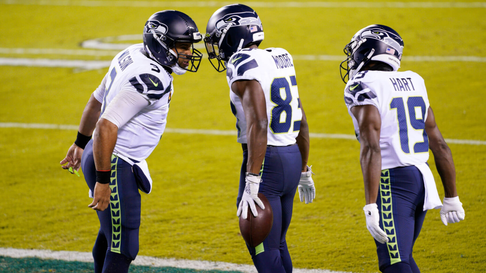 David Moore, Russell Wilson, Seattle Seahawks