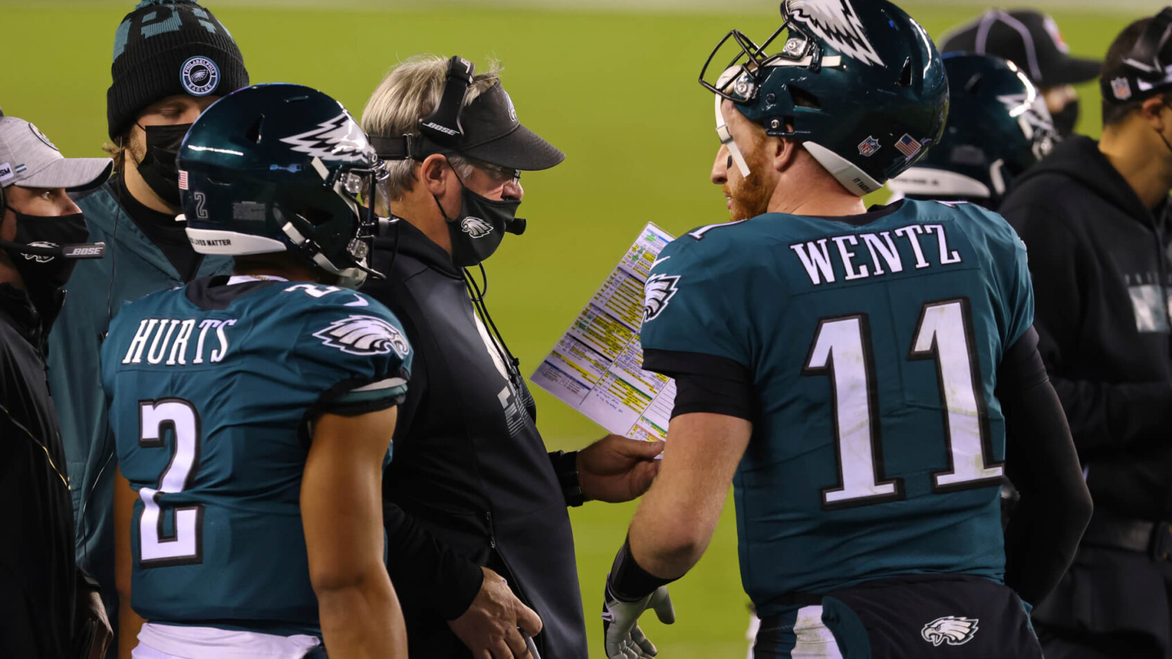 Philadelphia Eagles' Carson Wentz