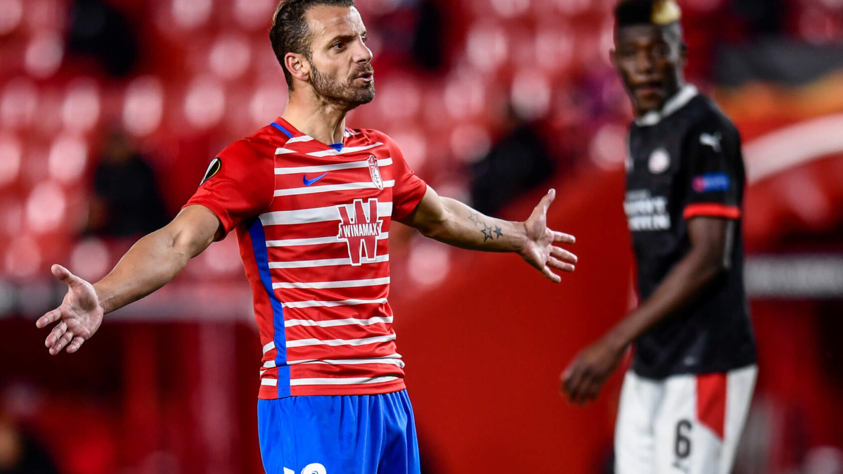 La Liga MAtchday 18 features Granada's Roberto Soldado