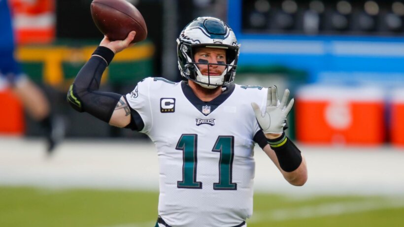 Philadelphia Eagles' Carson Wentz