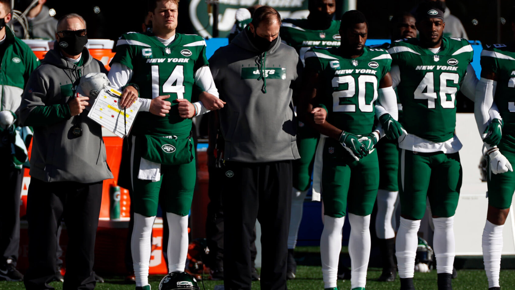 New York Jets quarterback Sam Darnold