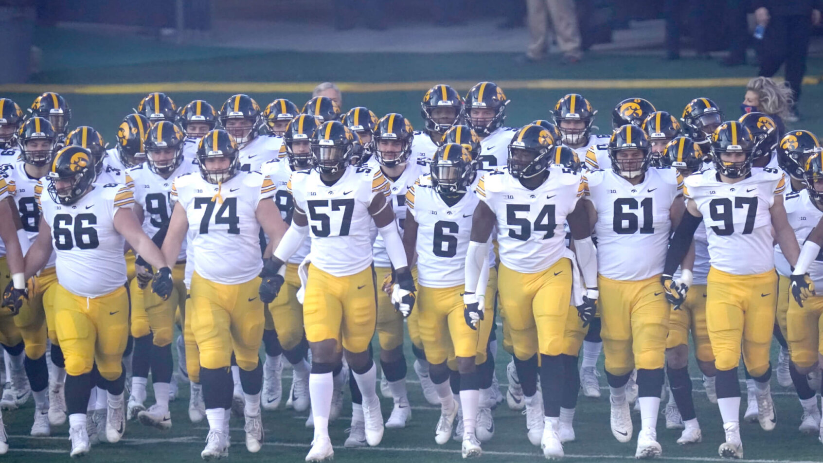 Iowa football walkout