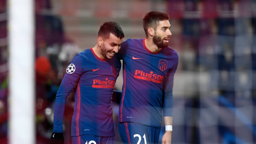 Atletico Madrid's Yannick Carrasco