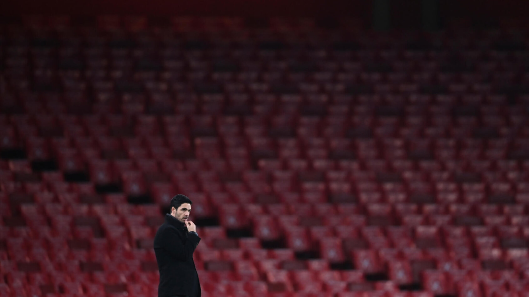 Arsenal's manager Mikel Arteta
