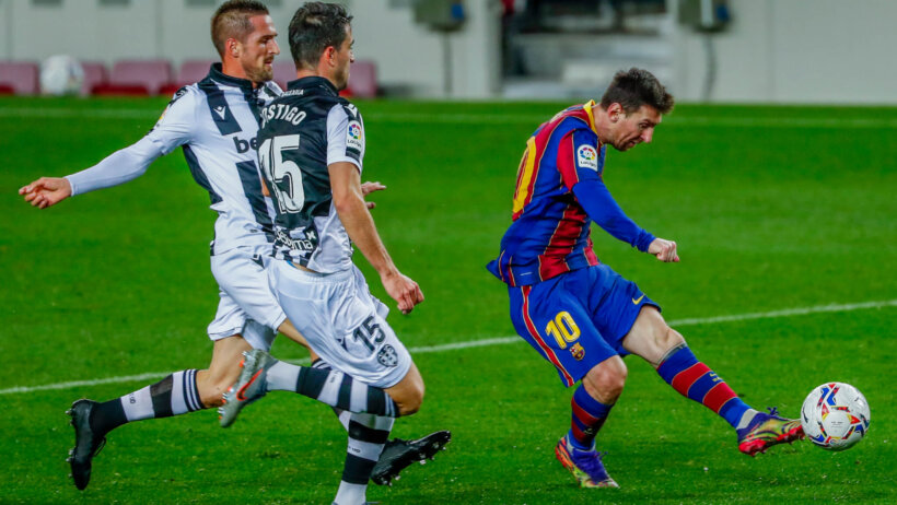 Barcelona's Lionel Messi