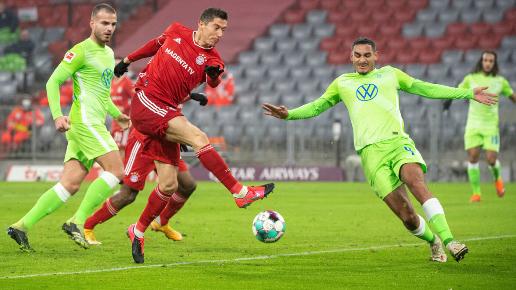 Bayern's Robert Lewandowski