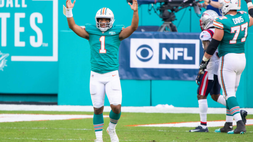 Tua Tagovailoa, QB, Miami Dolphins