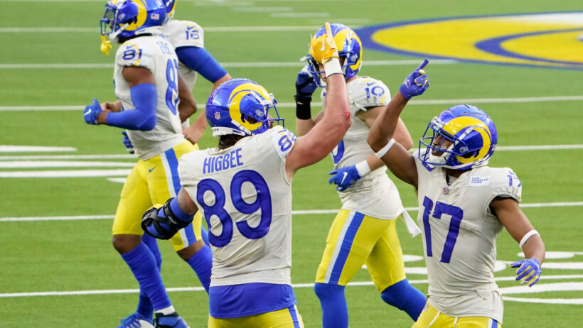 Los Angeles Rams celebration